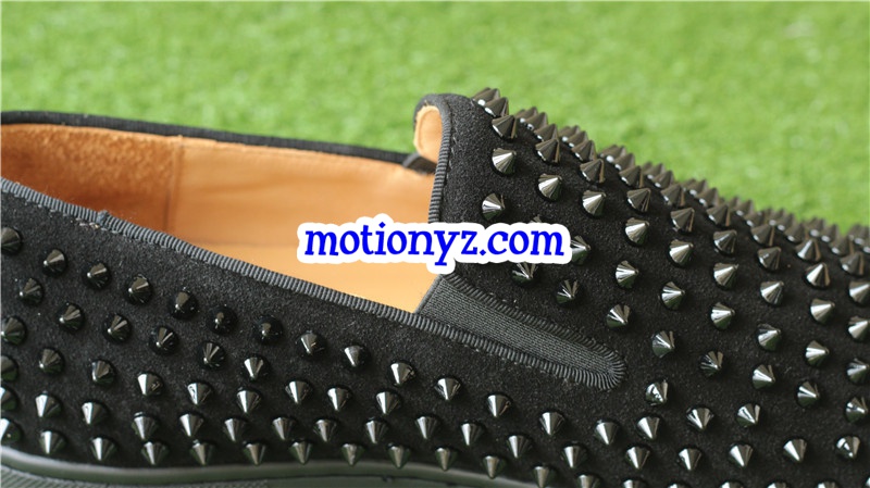 Christian Louboutin Sneaker Low Top Black Suede